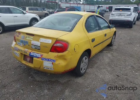 2004 Dodge Neon Se z USA, uszkodzony, nr VIN 1B3ES26C94D586646